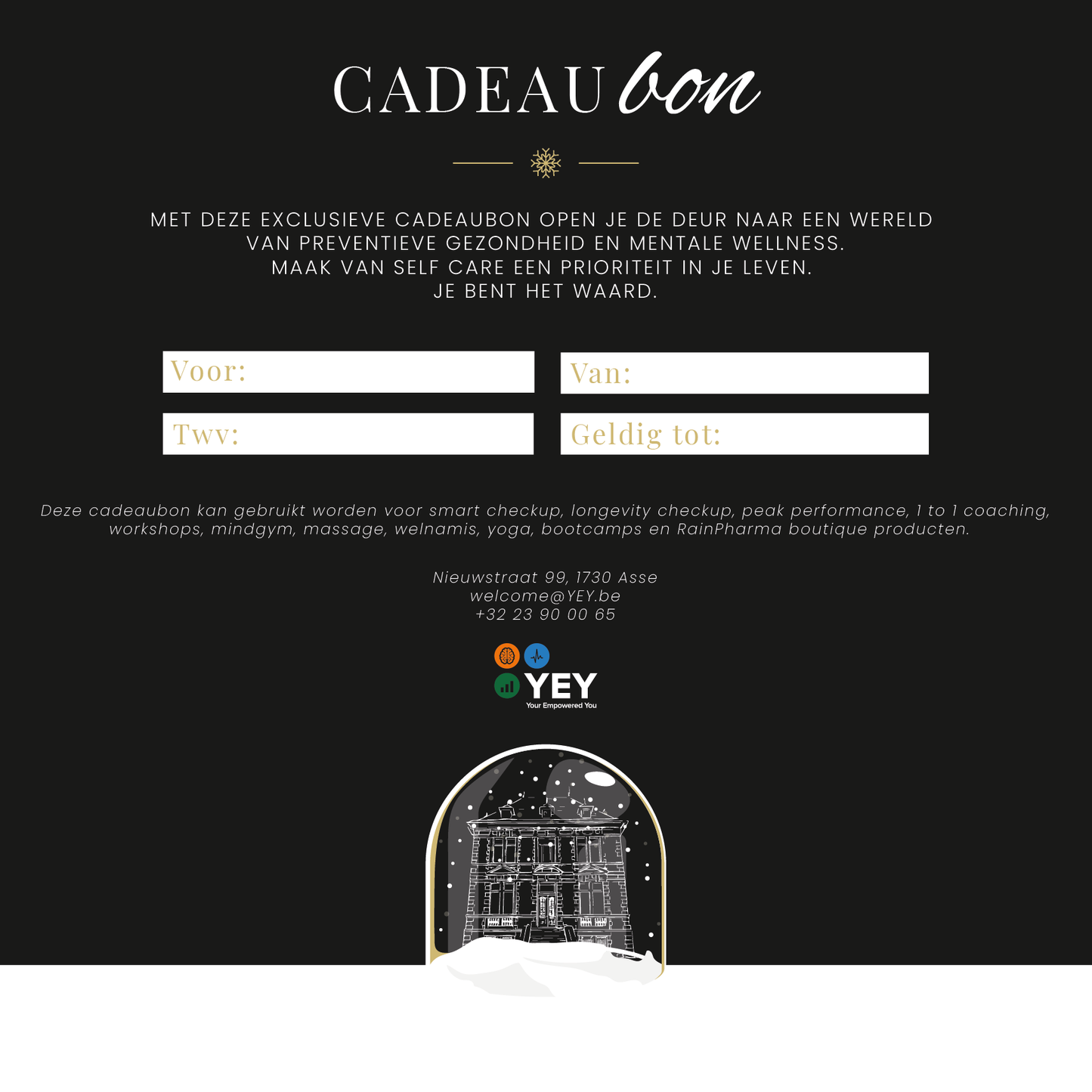 Fysieke Cadeaubon